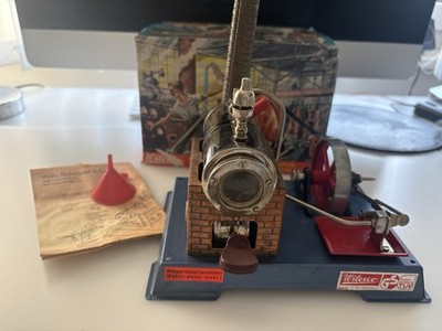 Wilesco Dampfmaschine D6, in OVP, gebraucht