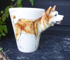 Akita Hundetasse Handarbeit von Blue Witch 11...