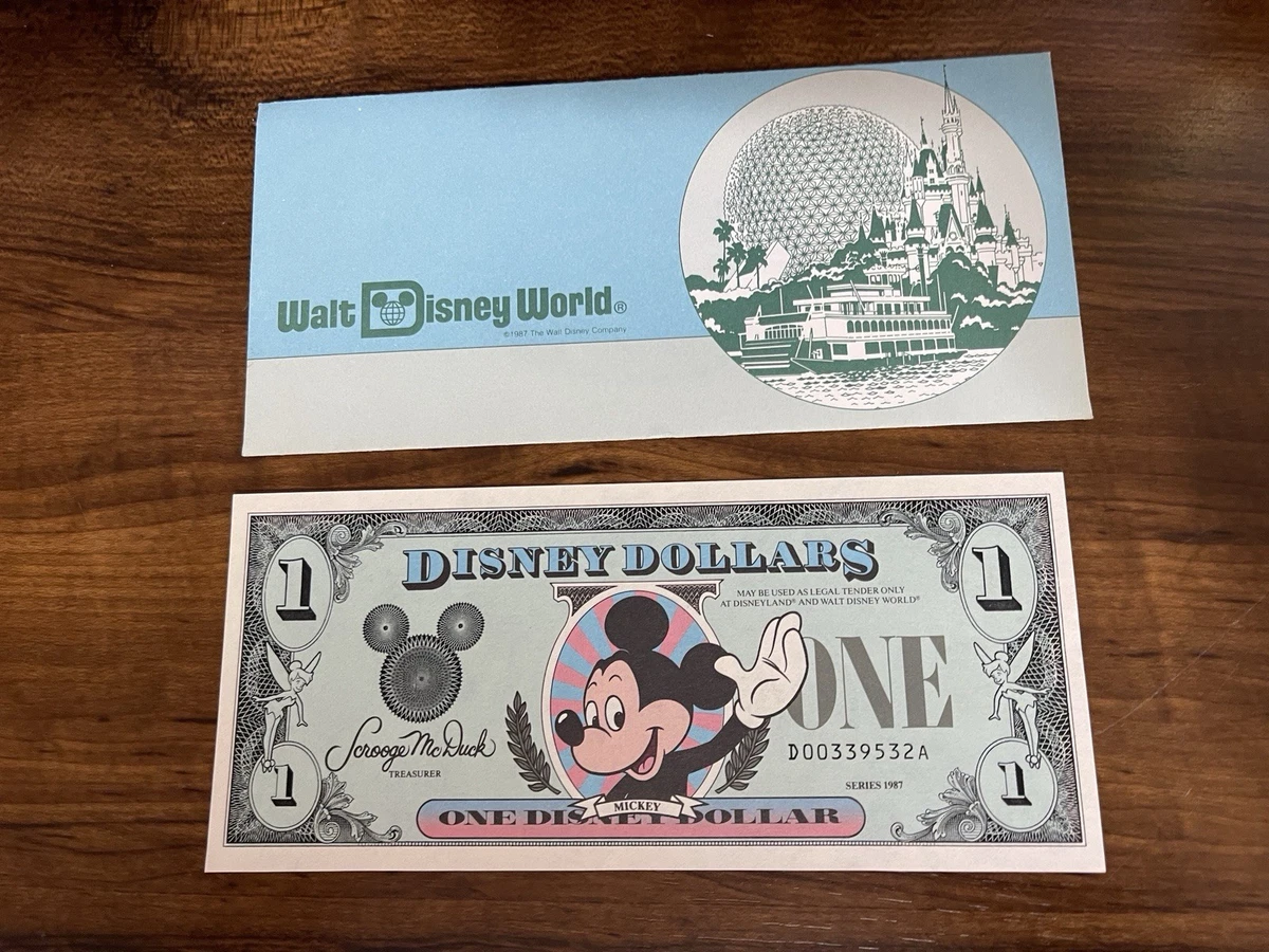 Disney Dollars 1987 for sale | eBay