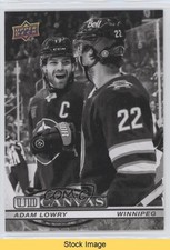 2025-26 Upper Deck Series 1 UD Canvas Black & White Adam Lowry #C-60 READ 1jp0