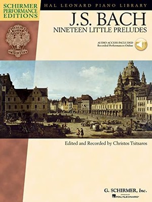 G. Schirmer - J.S. Bach   Nineteen Little Preludes Schirmer Performan - H245z
