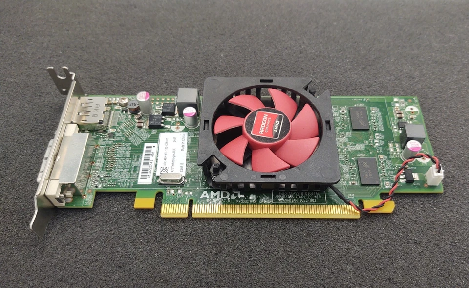 13x  AMD Radeon 1GB 109-C26457-01 PCI-e DVI DisplayPort Low Profile Video Card - Image 4 of 4