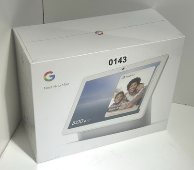 Google Nest Hub Max Smart Speaker - Chalk (GA00426-US) for sale