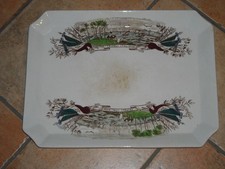 Tripoli Italiana-Antico Vassoio Ceramica Laveno