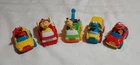 Vintage 1996 TYCO Matchbox Sesame Street Diecast Cars Lot of 5 Elmo Big Bird Zoe