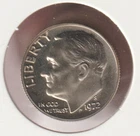 Rare US Roosevelt Dime 1972s Frosty Mirror Picked From Proof Set Collection Coin