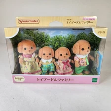 Sylvanian Families Toy Poodle Family FS-29 Set Calico Critters Japan US SELLER