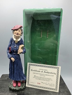 Lincoln County Garden Club Aunt Lena Hanford Crunkleton Series Il 1991 Figurine