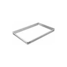 Focus Foodservice FSPA1624 Full Sheet Pan Extender, Aluminum, 26" x 18" x 2"