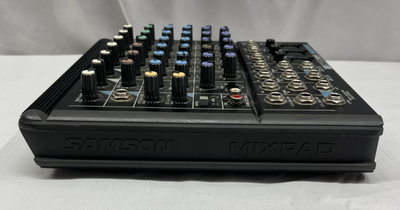 Samson MixPad 9 Professional 9 Channel Mixer & Adapter, Exc. Cond