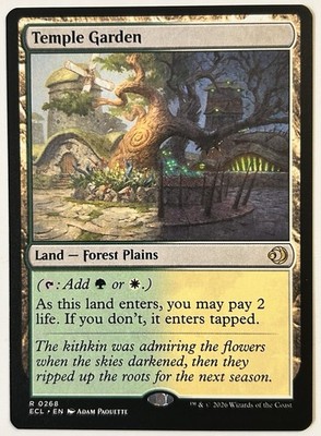 Magic: The Gathering   Temple Garden   Lorwyn Eclipsed   Commander