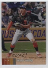 2020 Topps Stadium Club Chrome Refractor Kean Wong #386 0s9t