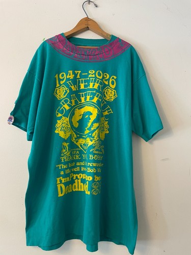 Deadhead T-Shirt Lot Grateful Dead Shakedown XL Bob Weir