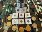 Wheat Cents 460+, Mardi Gras Tokens, Bonus Bicentennial Cent W/200 Years History