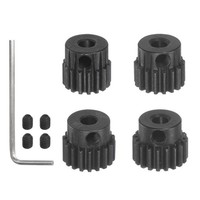 4Stk 48P GehäRtete Ritzel Motor Getriebe Set 16T 17T 18T 19T 3.175Mm Rc 48