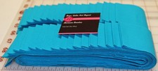 jelly roll Turquoise Solid, Forty 40 2.5" strips