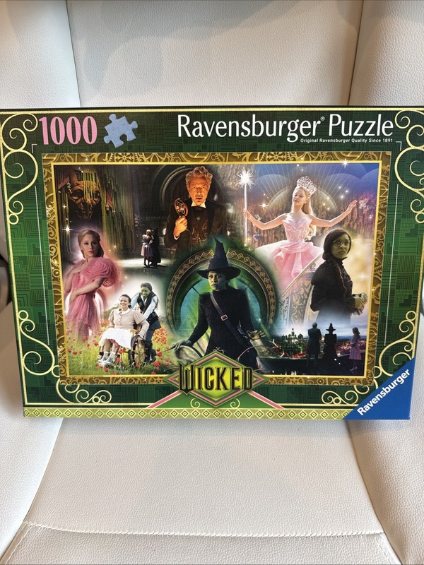 NEW Ravensburger WICKED “Spellbinding” 1000 Piece Jigsaw Puzzles