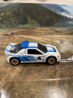 Hot Wheels Box Set - LOOSE - White FORD RS200  w/ Real Riders