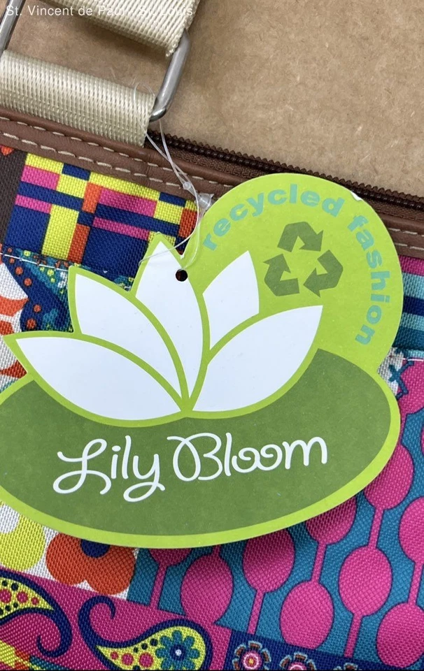 Bolsa tiracolo Lily Bloom Camilla multi patchwork - Nova com etiquetas - Imagem 3 de 4