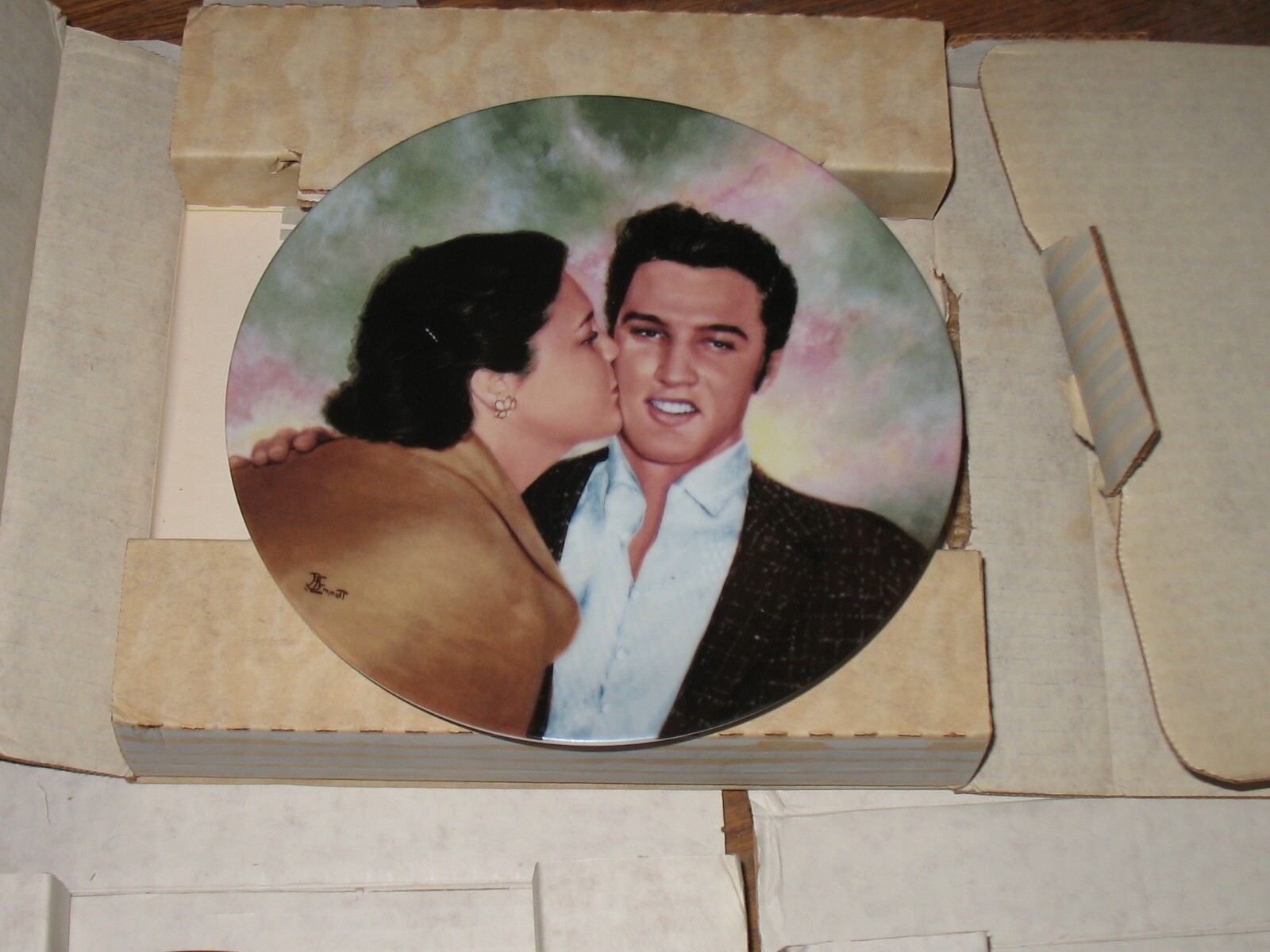 Lot of 10 Elvis Presley Bradford Exchange Collectors Plates ~Delphi ...
