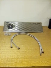 Stainless Steel Glass Rinser Coffee Cup Washer Bar Beer Pitcher Cleaner...