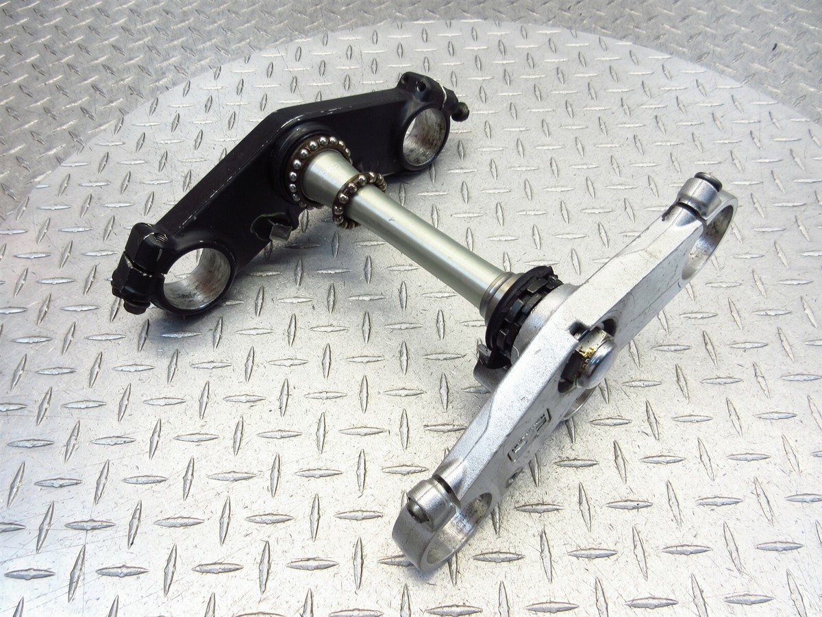 2002 02-03 Kawasaki ZX9R ZX900 Triple Tree Upper Lower Stem Clamp 2002 02-03 Kawasaki ZX9R ZX900 Triple Tree Upper Lower Stem Clamp
