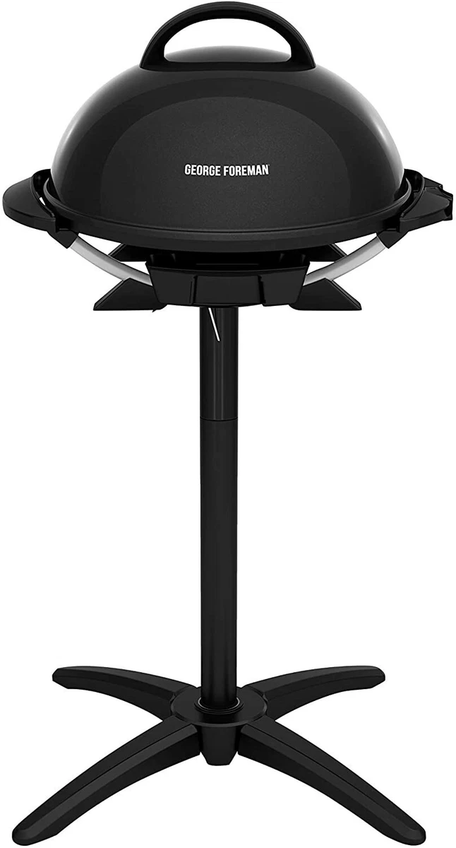Foreman Indoor And Outdoor Electric Grill With Lid, 49 OFF