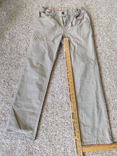 Urban Pipeline Max Flex Boys Youth Pants Size 18 Khaki Straight adjustable waist - Picture 2 of 3