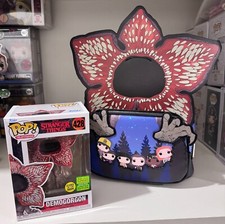 Loungefly Strangers Things Demogorgon GITD Backpack + Funko Pop NWT LE3000