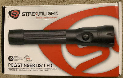 STREAMLIGHT LED  POLYSTINGER DOUBLE SWITCH AC/DC FLASHLIGHT