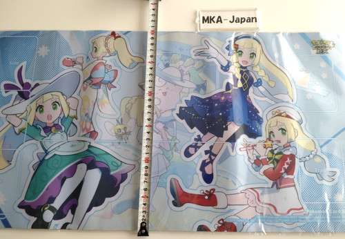 Pokemon Lillie Playmat EX Masters Japan Limited to 5000 unopened Rare From Japan - Picture 14 of 15