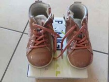 Stivaletti bimba scamosciati vernice rosa numero 22 PRIMIGI