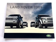 2009 Land Rover 32-page Car Sales Brochure Catalog - Range Rover Sport LR4 LR3