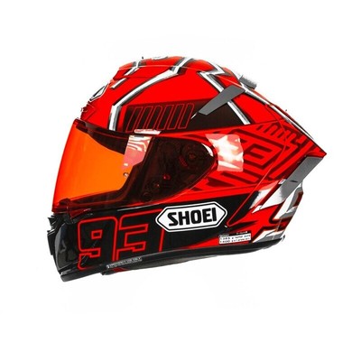 Full Face Motorcycle Helmet Shoei X Spirit Iii X14 Marquez 4 Kask Helmet Red Ant Ebay