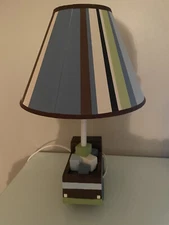 Kids Line Nursery Lamp & Night Light with Shade