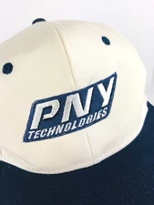 Vintage PNY Technologies Hat Baseball Cap Snapback Company Logo  *Up