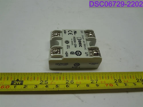 IDEC Solid State Relay 4-32 VDC P/N RSSDN-25A