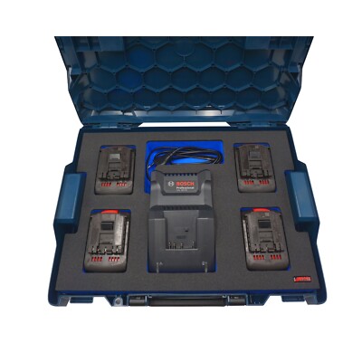 Bosch GAL 18V-40 + Akkus ProCore 18V 5.5, 8, 12Ah Schaumeinlage L-Boxx 136 APTEX