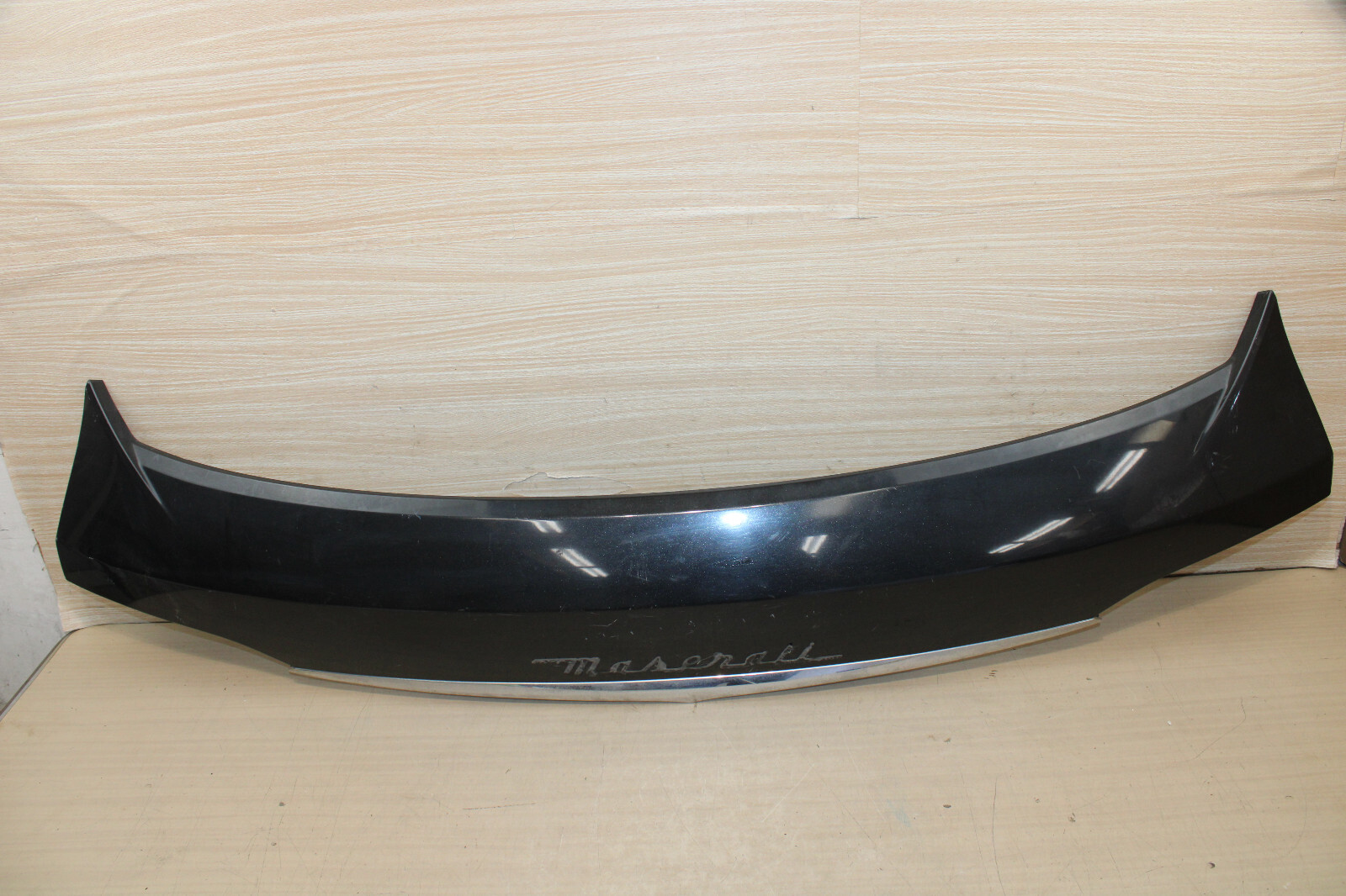 17-22 MASERATI LEVANTE DECK LID LIFTGATE LIFT GATE HATCH SPOILER WING GRAY OEM