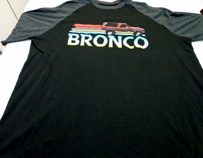 Official Ford Bronco T-Shirt – Men's Graphic Tee, 100% Cotton, Multiple Sizes Available 9 thumbnail image