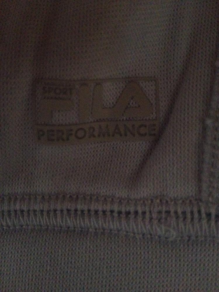 Felpa con cappuccio FILA SPORT Jefferson (full zip) nuova con etichette blu chiaro ghiaccio taglia small