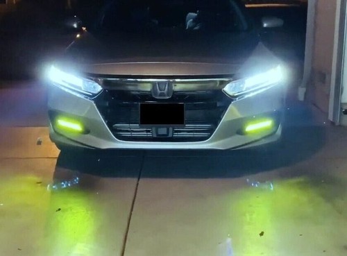 LED Kit F15 140W 9006 HB4 Lime Yellow Two Bulbs Head Light Play play Low Beam EO - Picture 21 of 21