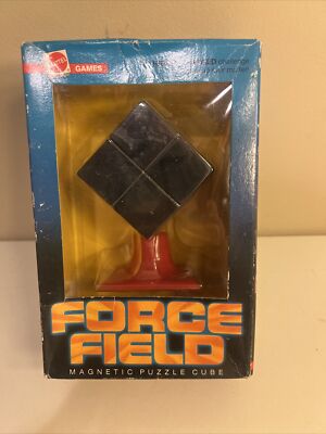 New Sealed 1987 Force Field Magnetic Puzzle Cube Mattel Rare Game Rubic