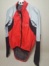 Gore Bike Wear Men's Active Paclite Full Zip Mock Neck Goretex Cycling M/Medium