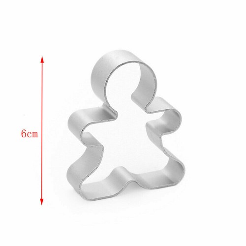 Metal 6cm Gingerbread Man Shaped Cookie Pastry Cutter eBay