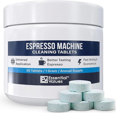 30 Pack Espresso Machine Cleaning Tablets Compatible with Breville Gaggia Jura