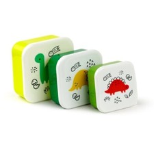 Set Of 3 Dinosaur Lunchboxes