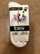 Vintage twin city reacs crew socks ladies/youth