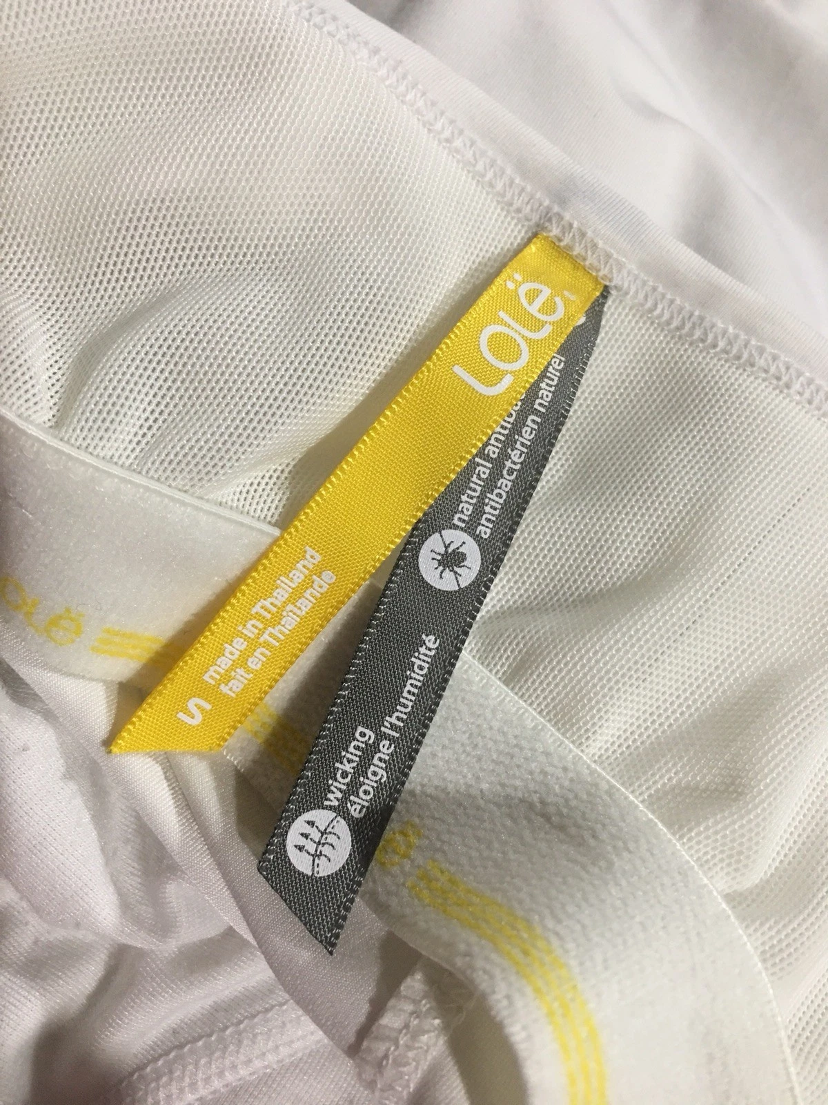 lole stretchy active with bra shirt