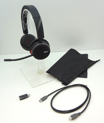 POLY Voyager 4220 UC Stereo BT600 USB-C Bluetooth Computer